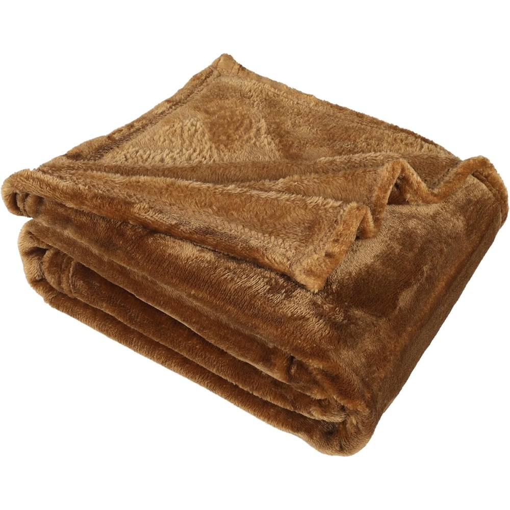 image:imageSuperior Fleece Blanket Plush Fluffy Soft Decorative Blankets for Bedroom Sofa Fuzzy Bedding Cute Woven Room Decor Beautiful Cover Comfort Essentials Polka Dot Throw Winter BlueSolidsepia