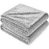 Superior Hope Herringbone Fluffy Fleece Blanket, Soft Plush Embossed Chevron Throw for Couch, Bed and Living Room Decor, Bedroom Essentials, Cozy Lightweight All Season Cover, King Size, Charcoal(Platinum)