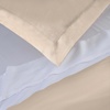 Superior Modal from Beechwood 400 Thread Count Duvet Cover Set, Silky Soft Cool Bedding Essentials, Sateen Weave, Set Includes 1 Duvet Cover with Button Closure, 1 Pillow Sham, Twin/Twin XL, White(Linen)