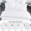 Superior Modal from Beechwood 400 Thread Count Duvet Cover Set, Silky Soft Cool Bedding Essentials, Sateen Weave, Set Includes 1 Duvet Cover with Button Closure, 1 Pillow Sham, Twin/Twin XL, White(White)