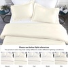 Superior Modal from Beechwood 400 Thread Count Duvet Cover Set, Silky Soft Cool Bedding Essentials, Sateen Weave, Set Includes 1 Duvet Cover with Button Closure, 1 Pillow Sham, Twin/Twin XL, White(Ivory)