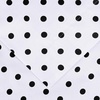 Superior Polka Dot Cotton Blend 600 Thread Count Duvet Cover Set, Oversized Comforter Cover, Retro Bedding Essentials, Button Closure, Includes 1 Duvet Cover, 2 Pillow Shams, Full/Queen, Lilac(White – Z)