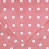 Superior Polka Dot Cotton Blend 600 Thread Count Duvet Cover Set, Oversized Comforter Cover, Retro Bedding Essentials, Button Closure, Includes 1 Duvet Cover, 2 Pillow Shams, Full/Queen, Lilac(Pink – Z)