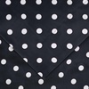 Superior Polka Dot Cotton Blend 600 Thread Count Duvet Cover Set, Oversized Comforter Cover, Retro Bedding Essentials, Button Closure, Includes 1 Duvet Cover, 2 Pillow Shams, Full/Queen, Lilac(Black – Z)