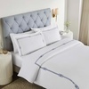 White-navy Blue