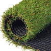 Superior Artificial Grass Indoor Outdoor Area Rug, Faux Turf, Fake Grass for Backyard, Playground, Patio, Dog Pet Training, Synthetic Lawn, Floor Decor, Rubber Back, 1′ x 1′, Grass Green