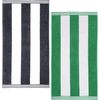Superior Cabana Stripe Oversized Cotton Beach Towels, 4 Pc, Multi-Color(Multicolor 2)