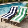 Superior Striped Cotton Reversible Beach Towel Set, 6 PC, Multi Color(Multicolor 1)