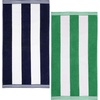 Superior Striped Cotton Reversible Beach Towel Set, 6 PC, Multi Color(Multicolor 1)