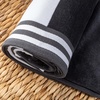 Superior Striped Cotton Reversible Beach Towel Set, 6 PC, Multi Color(Multicolor)