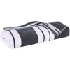 Superior Striped Cotton Reversible Beach Towel Set, 6 PC, Multi Color(Charcoal)