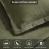 SUPERIOR 2 Piece Celtic Circles Cotton Bedspread Set, Decorative Bed Spread, Home Bed Decor, 1 Pillow Sham, Medium Weight Blanket, Matelasse Coverlet Bedding, Wedding Ring Design, Full, Charcoal(Olive Green)
