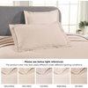 SUPERIOR 2 Piece Celtic Circles Cotton Bedspread Set, Decorative Bed Spread, Home Bed Decor, 1 Pillow Sham, Medium Weight Blanket, Matelasse Coverlet Bedding, Wedding Ring Design, Full, Charcoal(Bisque)