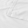 SUPERIOR Milan Cotton Blanket, for Picnic, Beach, Traveling or Camping, Bedroom Decor, Essentials, Cover for Bed, Couch, Lounging, Textured Jacquard, Striped Woven Blanket, California King, White(White)