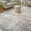 SUPERIOR Indoor Area Rug, Jute Backed Modern Abstract Rugs for Living Room, Dining, Kitchen, Office, Bedroom, Hardwood Floor Decor, Afton Collection Cool Grey – 5’x8′(Cool Grey)