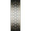 Superior Catori Rustic Indoor Washable Area Rug, Perfect for Living Room, Bedroom, Farmhouse, Kitchen, Under Dining Table, Rug for Home and Office, Ideal for on Tile & Carpet, 2’7″ x 8″, Blue/Gray(2’7″ x 8′ (Runner))