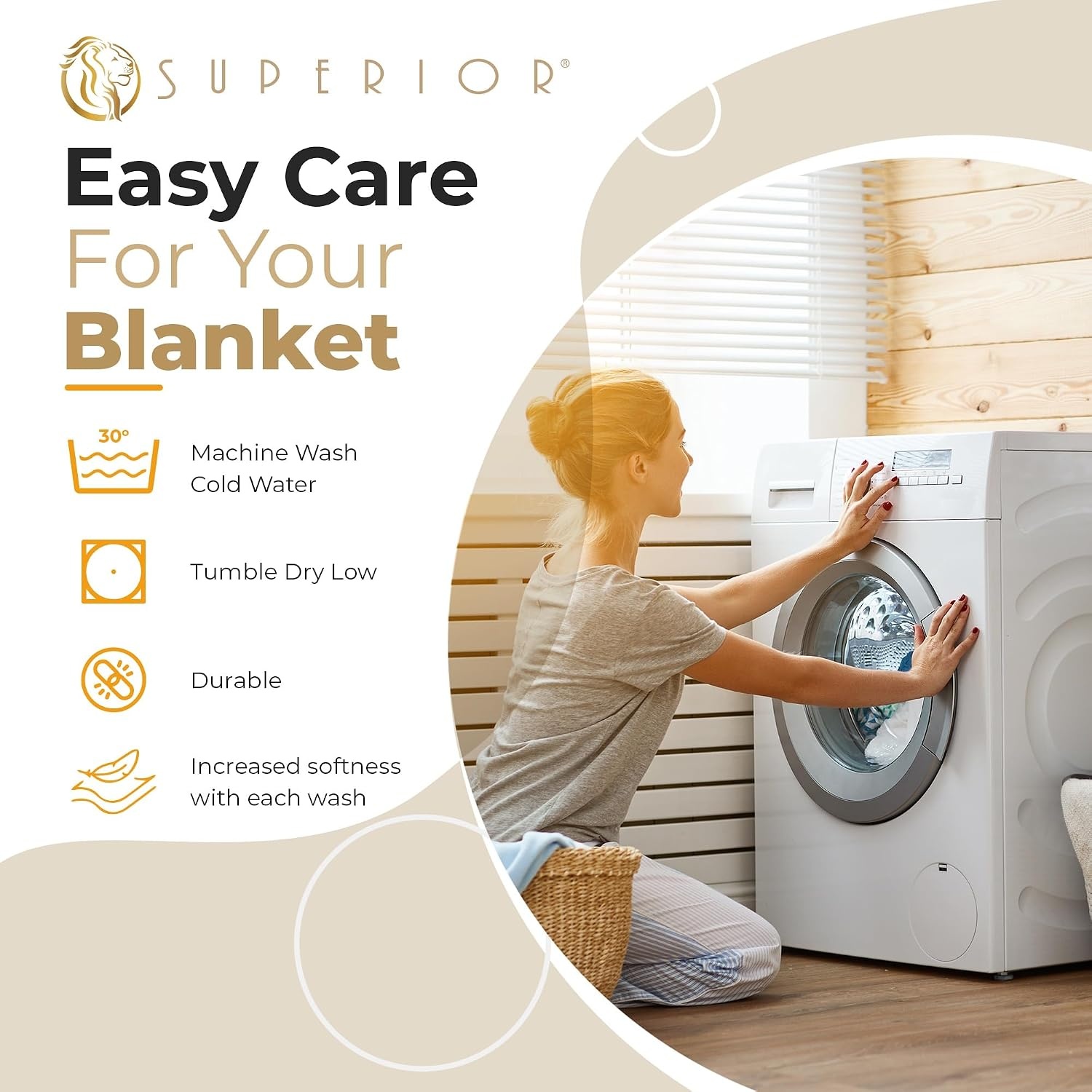 image:imageSuperior Cotton Blanket Lightweight Soft Breathable Comfy Bedding FullQueen TurquoiseIvory Z