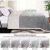 SUPERIOR Fleece Reversible Lattice Blanket, Decorative Blankets for Bedroom, Sofa, Fuzzy, Plush, Fluffy, Soft, Cute Room Decor, Beautiful Cover, Comfort Essentials, Nuuk Collection, Full/Queen, Rust(Platinum)