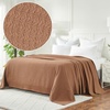 Superior Cotton Blanket, Lightweight, Soft Breathable Comfy Bedding, Full/Queen, Turquoise(Camel – Z)