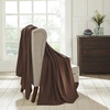 Superior Cotton Blanket, Lightweight, Soft Breathable Comfy Bedding, Full/Queen, Turquoise(Chocolate – Z)