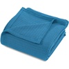 Superior Cotton Blanket, Lightweight, Soft Breathable Comfy Bedding, Full/Queen, Turquoise(Azure – Z)