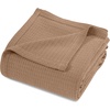 Superior Cotton Blanket, Lightweight, Soft Breathable Comfy Bedding, Full/Queen, Turquoise(Camel – Z)