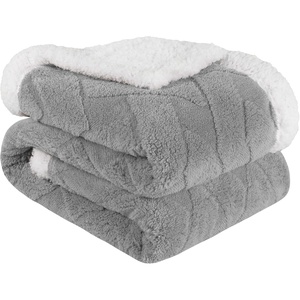 SUPERIOR Fleece Reversible Lattice Blanket, Decorative Blankets for Bedroom, Sofa, Fuzzy, Plush, Fluffy, Soft, Cute Room Decor, Beautiful Cover, Comfort Essentials, Nuuk Collection, Full/Queen, Rust(Platinum)