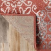SUPERIOR Indoor Area Rug, Modern Floral Design, 2’x3′, Beige(Beige-red)