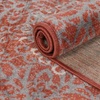 SUPERIOR Indoor Area Rug, Modern Floral Design, 2’x3′, Beige(Beige-red)