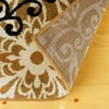 SUPERIOR Indoor Area Rug, Modern Floral Design, 2’x3′, Beige(Brown)