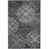 SUPERIOR Indoor Area Rug, Modern Floral Design, 2’x3′, Beige(Slate)