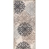 SUPERIOR Indoor Area Rug, Modern Floral Design, 2’x3′, Beige(A Beige)