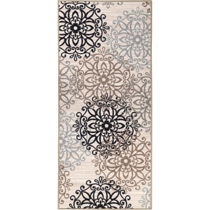 SUPERIOR Indoor Area Rug, Modern Floral Design, 2’x3′, Beige(A Beige)